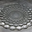Anchor Hocking "Bubble" crystal 9 3//8" dinner plate