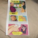 partial page vintage advertisement for Lux Dish Soap