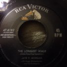 Jaye P. Morgan and The Hugo Winterhalter Orchestra -  "The Longest Walk"/"Swanee"