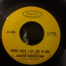 David Houston - "Where Could I Go? (But To Her)"/"A Loser's Cathedral"