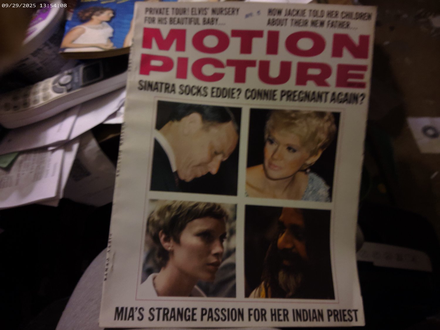 vintage "Motion Picture" magazine Vol. 56 No. 688 - April 1968