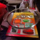 Anchor Hocking crystal 2 qt casserole dish