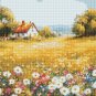 Summer Bloom Country Field Cross Stitch Pattern (25-75)