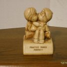 "Practice Makes Perfect" Paula Resin Figurine W-384 1974