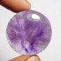 1 Pcs. Of Natural Amethyst Round Cabochon 30mm loose gemstone for jewelry