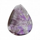 1 Pcs. Of Natural Amethyst Pear Cabochon 40x31mm loose gemstone for jewelry
