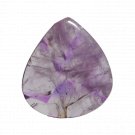 1 Pcs. Of Natural Amethyst Trillion Cabochon 32x29mm loose gemstone for jewelry