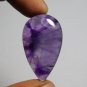 1 Pcs. Of Natural Amethyst Pear Cabochon 34x19mm loose gemstone for jewelry