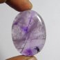 1 Pcs. Of Natural Amethyst Oval Cabochon 37x28mm loose gemstone for jewelry