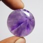 1 Pcs. Of Natural Amethyst Round Cabochon 25mm loose gemstone for jewelry
