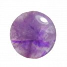 1 Pcs. Of Natural Amethyst Round Cabochon 28mm loose gemstone for jewelry