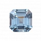 1 Pcs. Of Natural Aquamarine Octagon Asscher Cut 11x11mm loose gemstone for jewelry