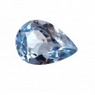 1 Pcs. Of Natural Blue Aquamarine Pear Fine Step Cut 13x9mm loose gemstone for jewelry