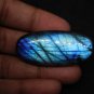 1 Pcs. Of Natural Blue Flashy Labradorite Oval Cabochon 50x22mm loose gemstone for jewelry