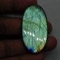 1 Pcs. Of Natural Blue Flashy Labradorite Oval Cabochon 50x26mm loose gemstone for jewelry