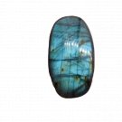 1 Pcs. Of Natural Blue Flashy Labradorite Oval Cabochon 36x20mm loose gemstone for jewelry