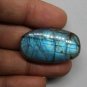 1 Pcs. Of Natural Blue Flashy Labradorite Oval Cabochon 36x20mm loose gemstone for jewelry