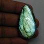 1 Pcs. Of Natural Blue Flashy Labradorite Pear Cabochon 49x26mm loose gemstone for jewelry