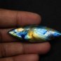 1 Pcs. Of Natural Blue Flashy Labradorite Marquise Cabochon 33x27mm loose gemstone for jewelry