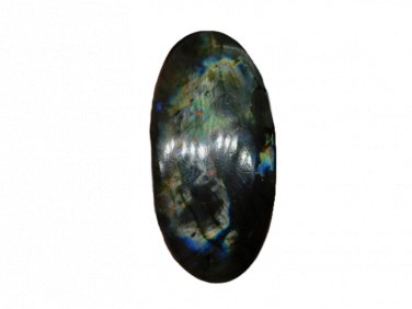 1 Pcs. Of Natural Blue Flashy Labradorite Oval Cabochon 43x21mm loose gemstone for jewelry