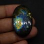 1 Pcs. Of Natural Blue Flashy Labradorite Oval Cabochon 40x25mm loose gemstone for jewelry