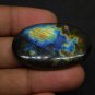1 Pcs. Of Natural Blue Flashy Labradorite Oval Cabochon 40x25mm loose gemstone for jewelry