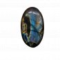 1 Pcs. Of Natural Blue Flashy Labradorite Oval Cabochon 33x19mm loose gemstone for jewelry