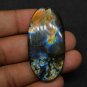1 Pcs. Of Natural Blue Flashy Labradorite Oval Cabochon 49x24mm loose gemstone for jewelry