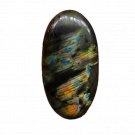 1 Pcs. Of Natural Blue Flashy Labradorite Oval Cabochon 40x21mm loose gemstone for jewelry