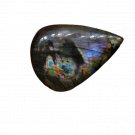 1 Pcs. Of Natural Blue Flashy Labradorite Pear Cabochon 32x23mm loose gemstone for jewelry