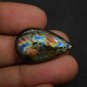 1 Pcs. Of Natural Blue Flashy Labradorite Pear Cabochon 27x17mm loose gemstone for jewelry