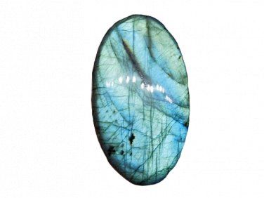 1 Pcs. Of Natural Blue Flashy Labradorite Oval Cabochon 61x36mm loose gemstone for jewelry