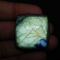 1 Pcs. Of Natural Blue Flashy Labradorite Cushion Cabochon 31x30mm loose gemstone for jewelry