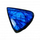 1 Pcs. Of Natural Blue Labradorite Pear Cabachon 35x33x8mm