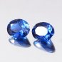 2 Pcs. Of Natural Blue Sapphire Oval Fine Step Cut 9x7mm loose gemstone for jewelry