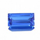 1 Pcs. Of Natural Blue Sapphire Baguette Emerald Cut 18x9mm loose gemstone for jewelry