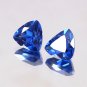 2 Pcs. Of Natural Blue Sapphire Trillion Modified Brilliant Cut 7x7mm loose gemstone for jewelry
