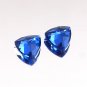 2 Pcs. Of Natural Blue Sapphire Trillion Modified Brilliant Cut 7x7mm loose gemstone for jewelry