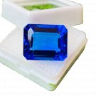 1 Pcs. Of Natural Blue Sapphire Cushion Fine Step Cut 17x14x10mm