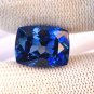 1 Pcs. Of Natural Blue Sapphire Cushion Fine Step Cut 12x9x7mm