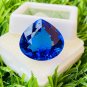 1 Pcs. Of Natural Blue Sapphire Pear Fine Step Cut 16x17x11mm