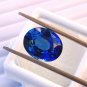 1 Pcs. Of Natural Blue Sapphire Oval Fine Step Cut 13x10x7mm