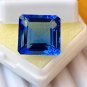 1 Pcs. Of Natural Blue Sapphire Cushion Fine Step Cut 14x14x9mm