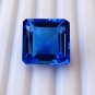 1 Pcs. Of Natural Blue Sapphire Cushion Fine Step Cut 14x14x9mm