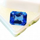 1 Pcs. Of Natural Blue Sapphire Cushion Fine Step Cut 12x12x7mm