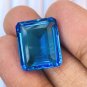 1 Pcs. Of Natural Blue Sapphire Cushion Fine Step Cut 18x15x8mm