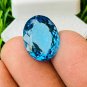1 Pcs. Of Natural Blue Sapphire Oval Fine Step Cut 15x12x6mm