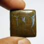 1 Pcs. Of Natural Boulder Opal Cushion Cabochon 22x24mm loose gemstone for jewelry