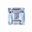 1 Pcs. Of Natural Brazilian Aquamarine Square Princess Cut 14x14mm loose gemstone for jewelry