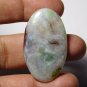 1 Pcs. Of Natural Chalcedony Oval Cabochon 42x25mm loose gemstone for jewelry